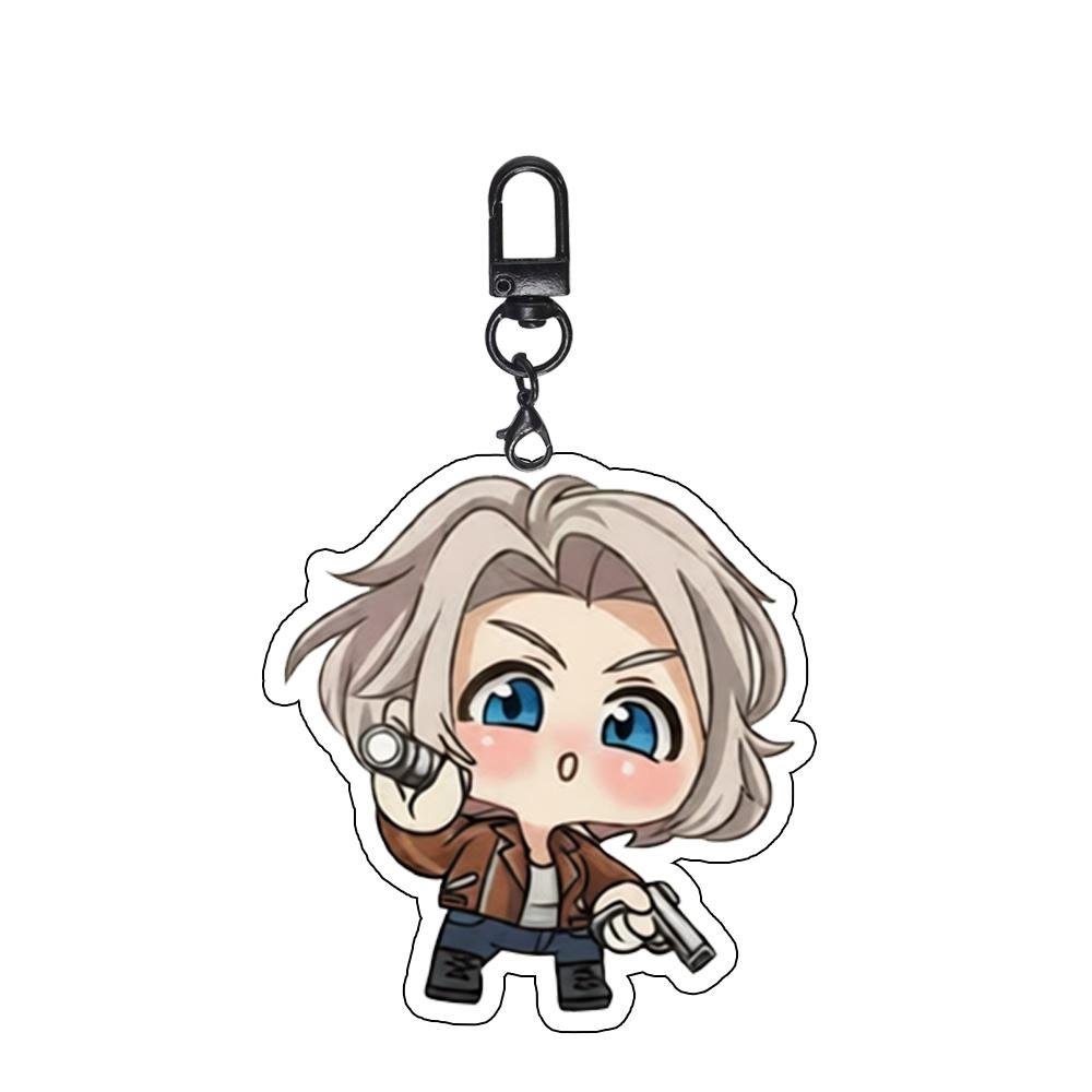 For Game Peripherals RE9 Leon Grace Victor Gideon Emily Q Version Acrylic Keychain Creativity Backpack Pendant Accessories Gift
For Game Peripherals RE9 Leon Grace Victor Gideon Emily Q Version Acrylic Keychain Creativity Backpack Pendant Accessories Gift