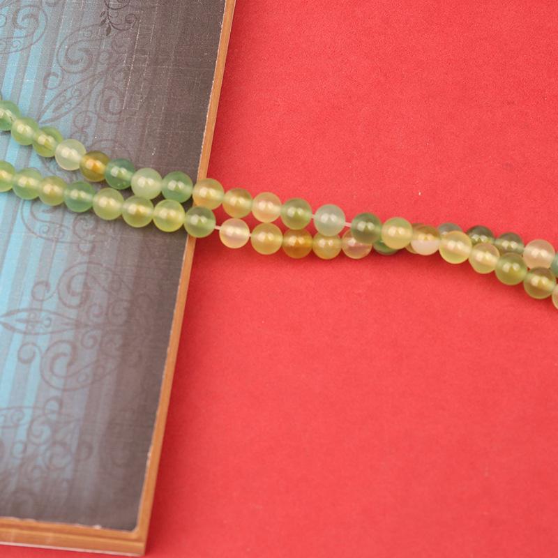 DIY Natural Icy Grape Agate Beads - Grade A Round Green Semi-Finished Accessories 6mm Beads
DIY Natural Icy Grape Agate Beads - Grade A Round Green Semi-Finished Accessories 6mm Beads