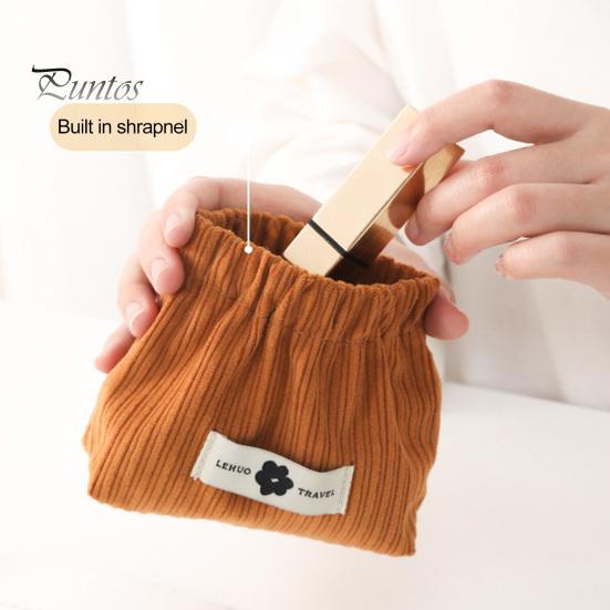 Эластичная сумка для губной помады, косметический органайзер большой емкости с шрапнелью, удобный для переноски косметический органайзер для путешествий абрикосовый 
Эластичная сумка для губной помады, косметический органайзер большой емкости с шрапнелью, удобный для переноски косметический органайзер для путешествий абрикосовый