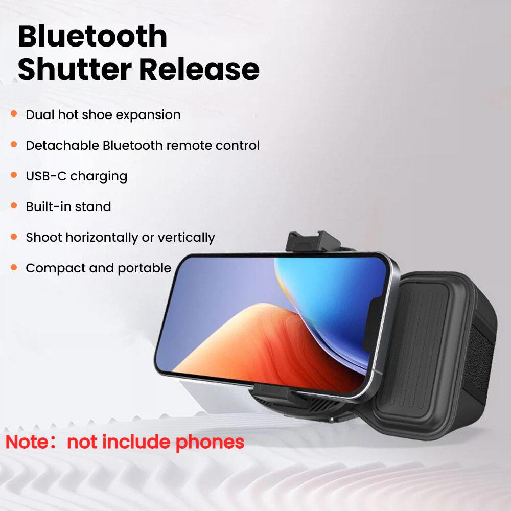 Smartphone Filming Holder with Bluetooth Photography Stabilizer Selfie Zoom Controller Vlog Video Fill Light Accessory
Smartphone Filming Holder with Bluetooth Photography Stabilizer Selfie Zoom Controller Vlog Video Fill Light Accessory