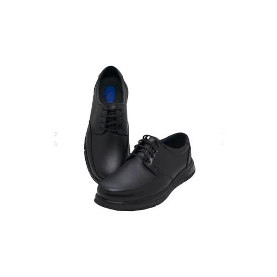 100% Real Men s Genuine Leather Ultra Comfortable Gel Laced Black Daily Dad Shoes Special Sole 40
100% Real Men s Genuine Leather Ultra Comfortable Gel Laced Black Daily Dad Shoes Special Sole 40