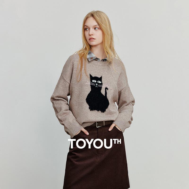 Chuyu Illustrator Collaboration Cat Jacquard Knit Sweater L
Chuyu Illustrator Collaboration Cat Jacquard Knit Sweater L