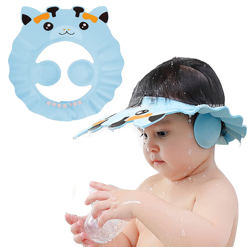 1pcs Kids Shower Cap with Ear Protection, Waterproof Visor Shield Hat Adjustable Hair Wash Bath Shower Protector Visor
1pcs Kids Shower Cap with Ear Protection, Waterproof Visor Shield Hat Adjustable Hair Wash Bath Shower Protector Visor