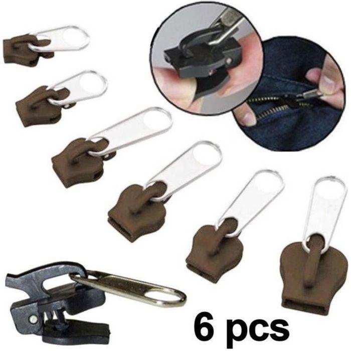 Kit de réparation instantanée de curseur de fermeture éclair - FDIT - Zip Slider - Blanc - 6 pièces
Kit de réparation instantanée de curseur de fermeture éclair - FDIT - Zip Slider - Blanc - 6 pièces
