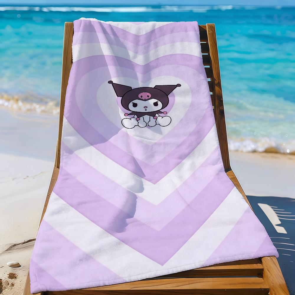 Sanrio Kawaii K-Kuromi-S Cute Towel Sports Quick Dry Travel Camping Gear Sandproof Soft Light Large Beach Towel W30*H60(CM)
Sanrio Kawaii K-Kuromi-S Cute Towel Sports Quick Dry Travel Camping Gear Sandproof Soft Light Large Beach Towel W30*H60(CM)