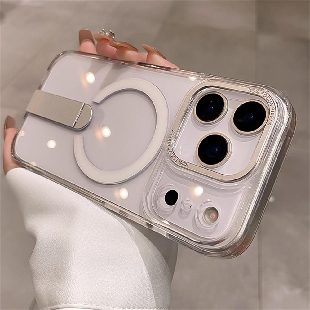 Luxury Folding Stand Transparent Magnetic Case For iPhone 17 Pro Max Air 16 15 14 Plus 13 12 For Magsafe Wireless Charging Cover For iPhone 12
Luxury Folding Stand Transparent Magnetic Case For iPhone 17 Pro Max Air 16 15 14 Plus 13 12 For Magsafe Wireless Charging Cover For iPhone 12