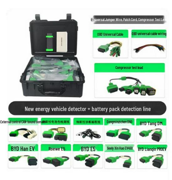 Comprehensive Tester for EV/Hybrid Fault Diagnosis and Battery/Compressor Detection
Comprehensive Tester for EV/Hybrid Fault Diagnosis and Battery/Compressor Detection