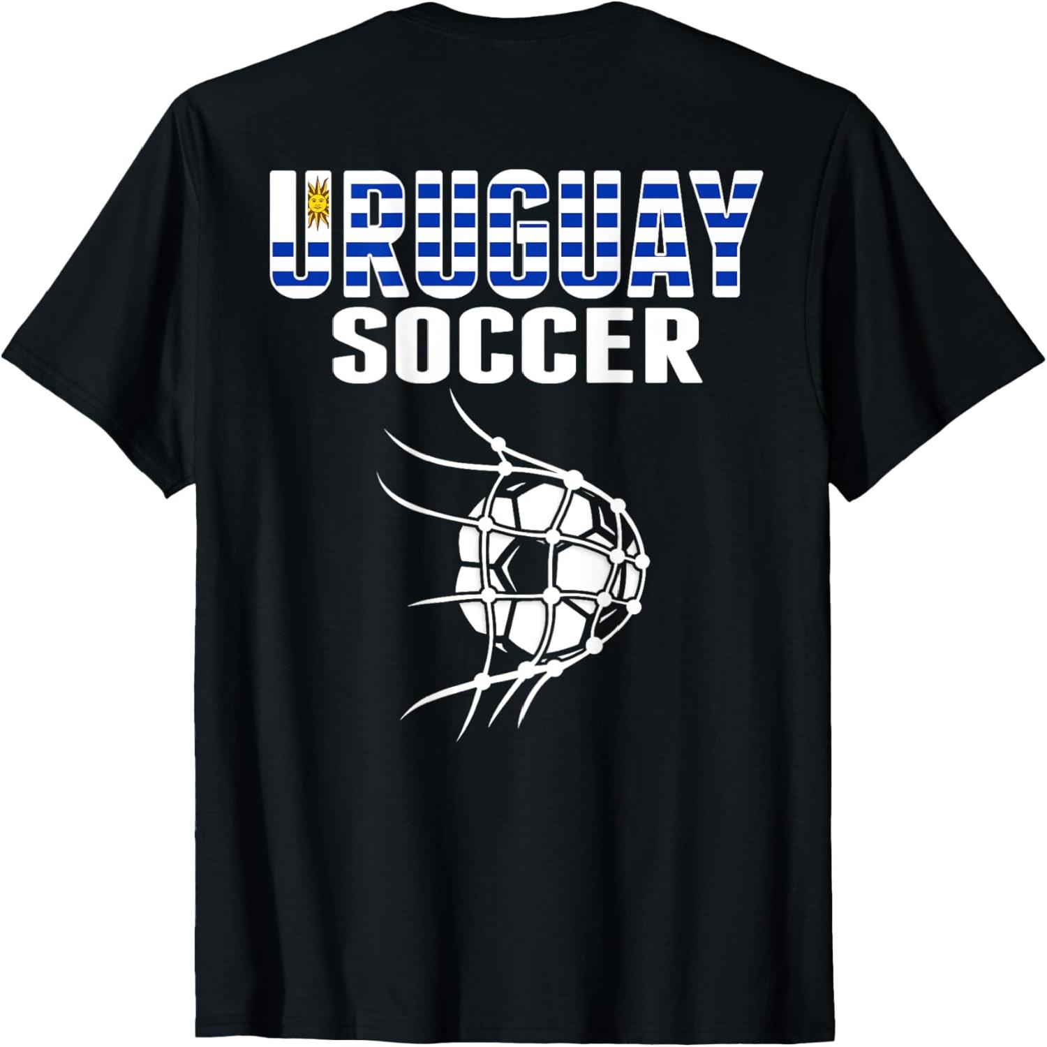 Uruguay Soccer Ball In Net - Uruguayan Football Supporters T-Shirt S
Uruguay Soccer Ball In Net - Uruguayan Football Supporters T-Shirt S