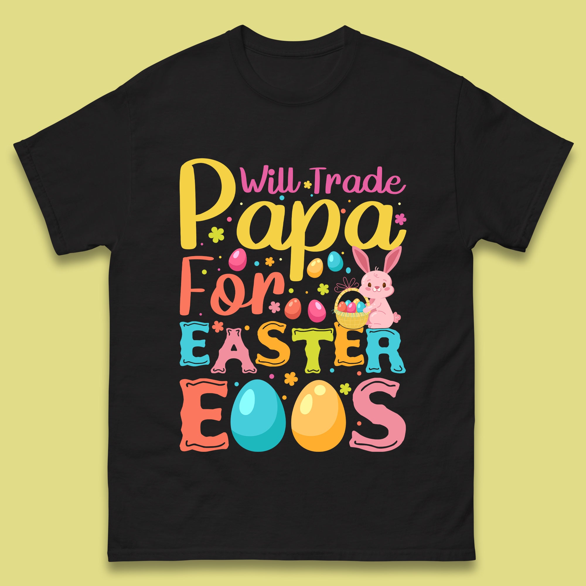 Papa For Easter Eggs Mens T-Shirt Womens Tops Tees 2XL
Papa For Easter Eggs Mens T-Shirt Womens Tops Tees 2XL