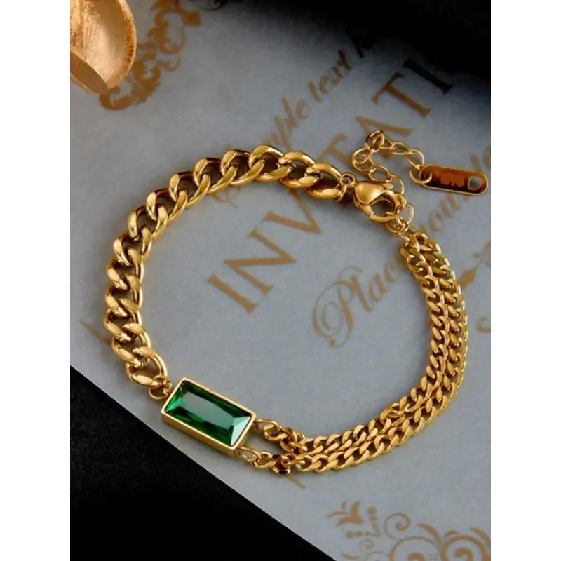 1 женский европейский и американский модный изумрудный браслет, свадьба, свидание, путешествие, банкет, вечеринка, праздничный нарядный подарок
1 женский европейский и американский модный изумрудный браслет, свадьба, свидание, путешествие, банкет, вечеринка, праздничный нарядный подарок