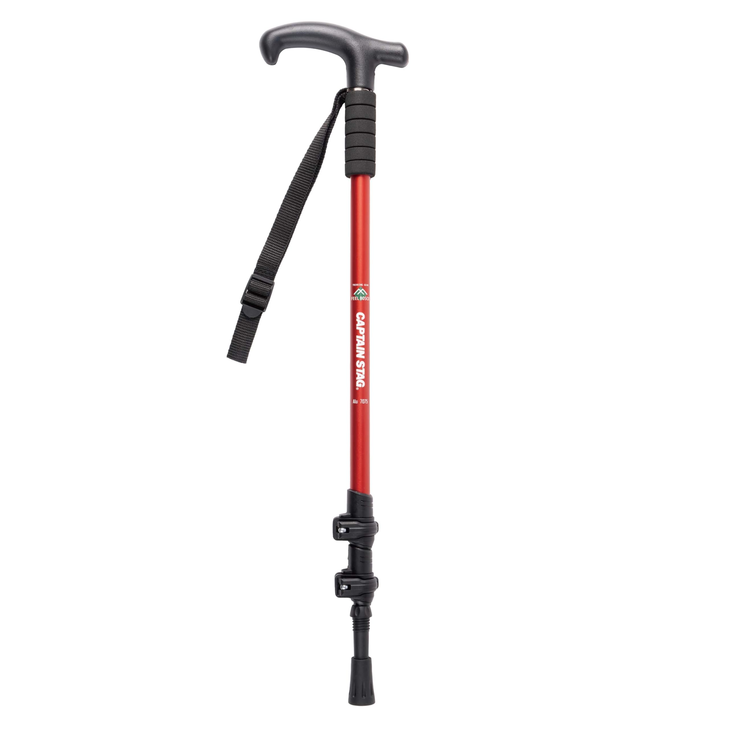 Captain Stag Треккинговые палки Trekking 3 Type Lever FEEL BOSCO, Секции, 2, Замок, T-образная рукоятка, Красный, UM-2335
Captain Stag Треккинговые палки Trekking 3 Type Lever FEEL BOSCO, Секции, 2, Замок, T-образная рукоятка, Красный, UM-2335