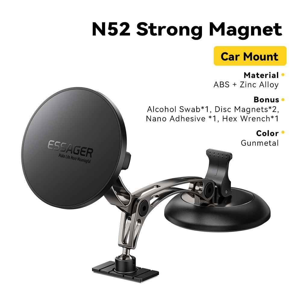 Essager 15W Magnetic Car Mount Car Wireless Charger Stand Fast Charging Station Phone Holder Bracket For iPhone 17 16 15 Xiaomi
Essager 15W Magnetic Car Mount Car Wireless Charger Stand Fast Charging Station Phone Holder Bracket For iPhone 17 16 15 Xiaomi
