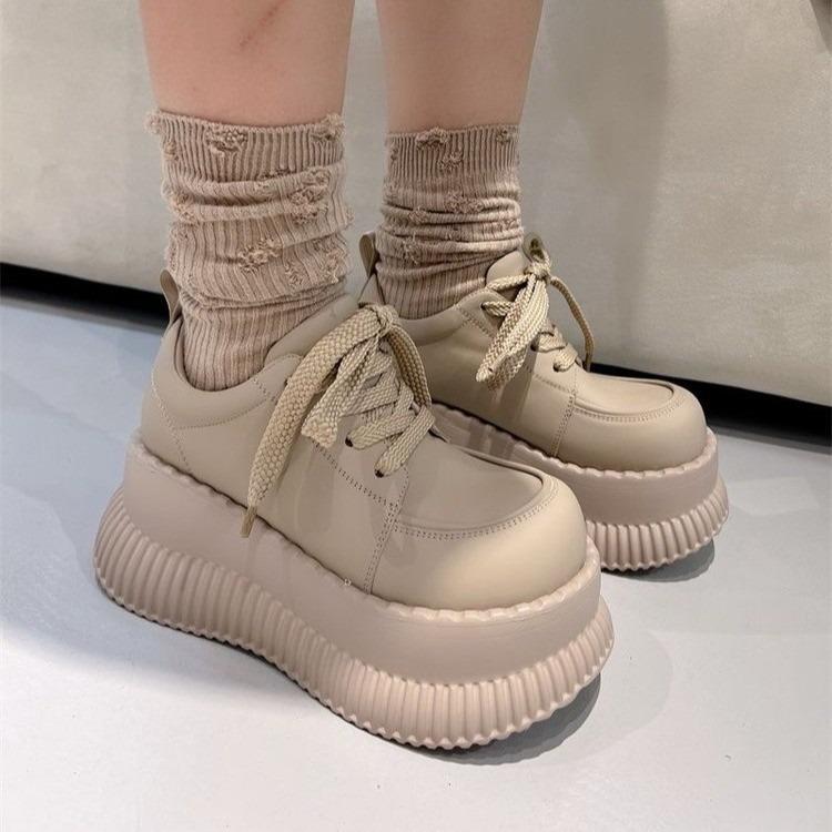 Heighten Platform Shoes Outdoor Fashion Walking Vulcanize Shoe Solid Color Thick Sole Ladies Shoes Casual Breathable Sneakers 40 хакі
Heighten Platform Shoes Outdoor Fashion Walking Vulcanize Shoe Solid Color Thick Sole Ladies Shoes Casual Breathable Sneakers 40 хакі