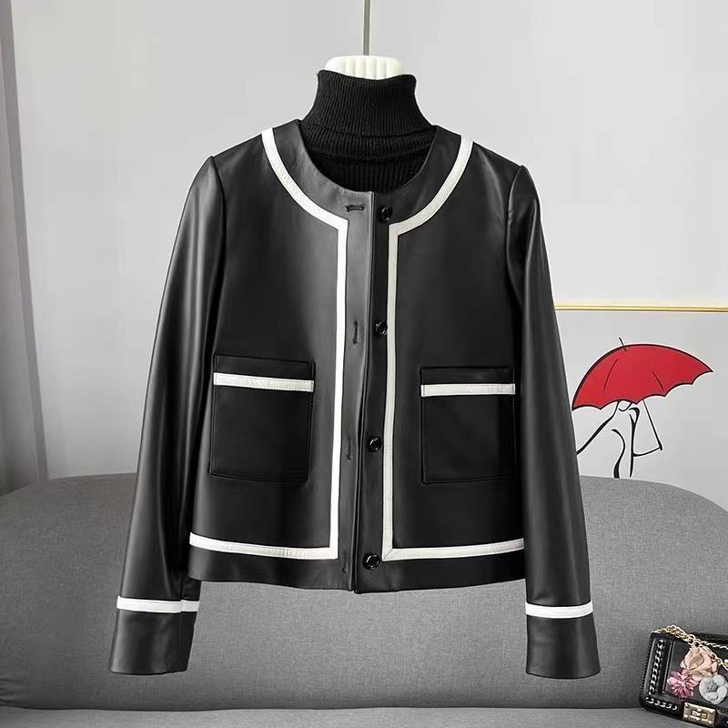 Low Price on The Whole Network, Spring and Autumn Temperament, Small Fragrance, Locomotive Slim Leather Jacket, Women s Short Versatile Jacket Trend L
Low Price on The Whole Network, Spring and Autumn Temperament, Small Fragrance, Locomotive Slim Leather Jacket, Women s Short Versatile Jacket Trend L