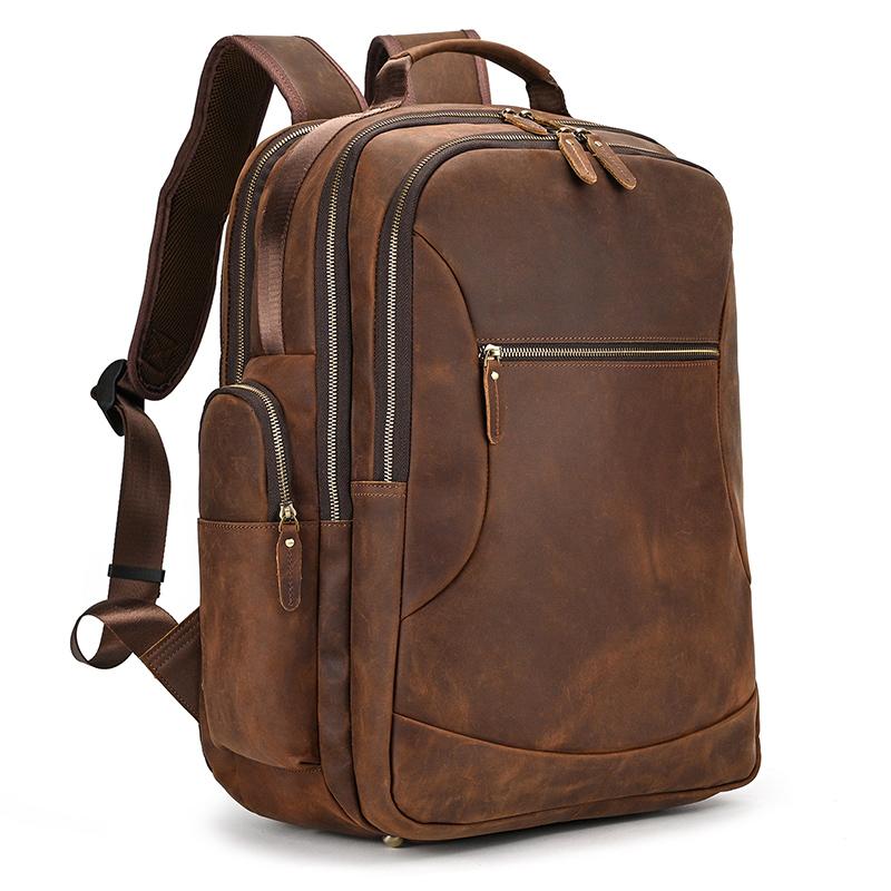 Luxury 17 Inch Leather Backpack Large Capacity Laptop Backpack For Computer Top Layer Cowhide Travel Bag Men Outdoor коричневый
Luxury 17 Inch Leather Backpack Large Capacity Laptop Backpack For Computer Top Layer Cowhide Travel Bag Men Outdoor коричневый