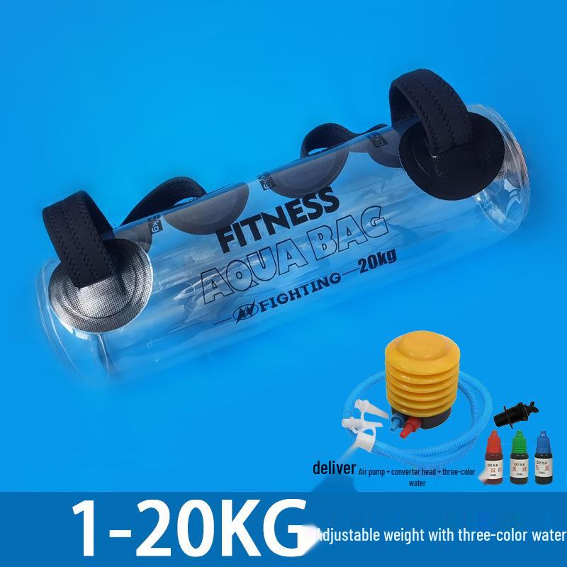 Портативный надувной мешок с водой для тренировки силы и баланса
Портативный надувной мешок с водой для тренировки силы и баланса