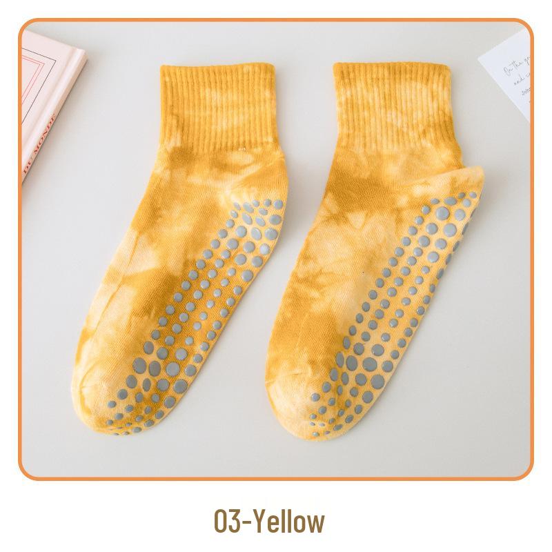 Женские разноцветные носки для йоги с принтом тай-дай, нескользящие - Мода весна/лето, влагоотводящие, длиной от щиколотки до середины голени One Size
Женские разноцветные носки для йоги с принтом тай-дай, нескользящие - Мода весна/лето, влагоотводящие, длиной от щиколотки до середины голени One Size