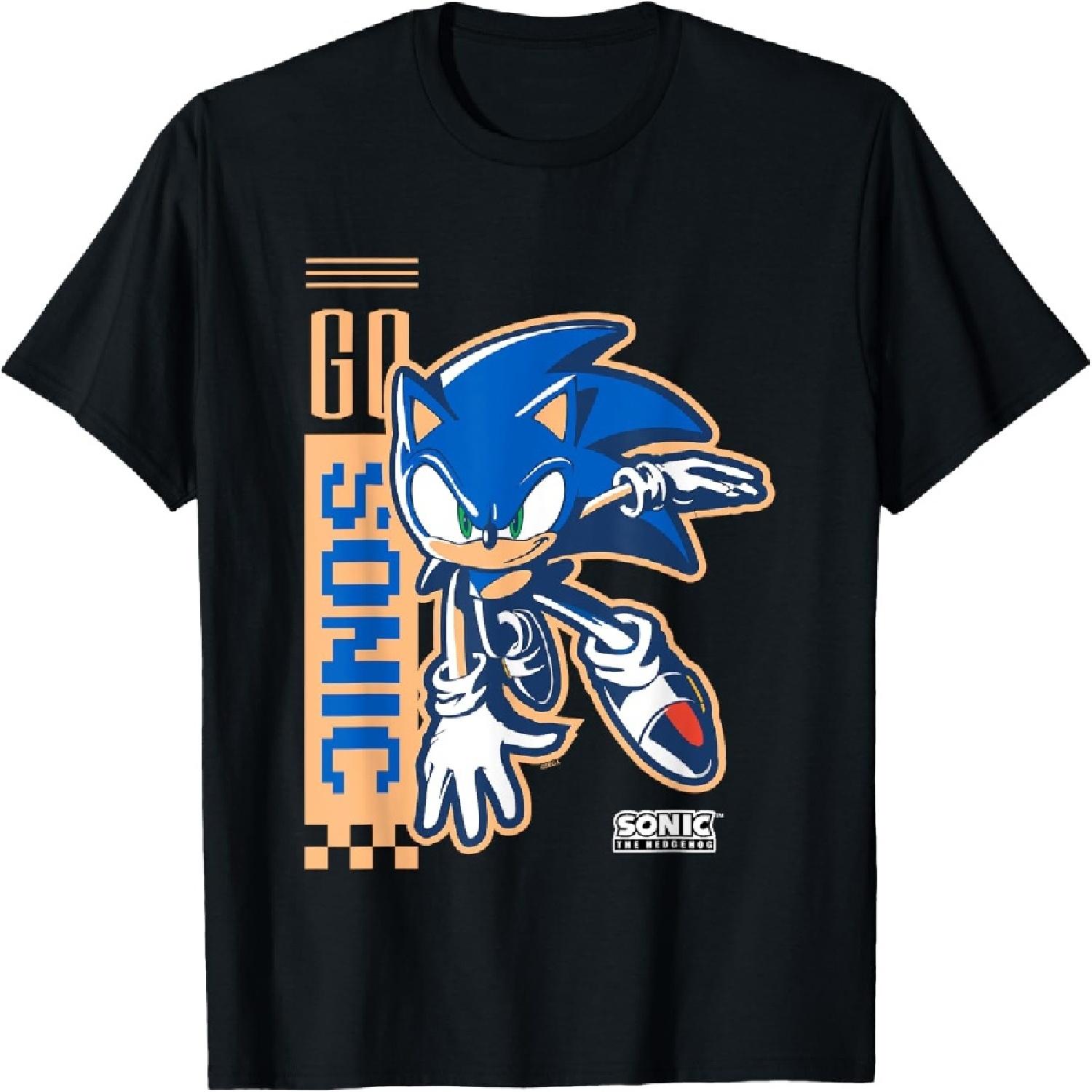 Sonic The Hedgehog Go Sonic Epic Pose Vintage Shot T-Shirt XXXXXL різнокольоровий
Sonic The Hedgehog Go Sonic Epic Pose Vintage Shot T-Shirt XXXXXL різнокольоровий