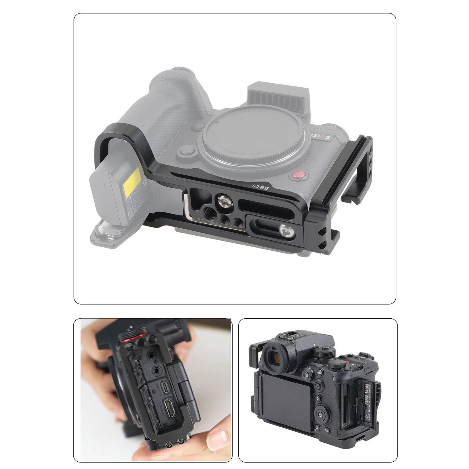 Lightweight L Shaped Quick Release Plate Compatible for S1RII S1II S1IIE Cameras Mount 1
Lightweight L Shaped Quick Release Plate Compatible for S1RII S1II S1IIE Cameras Mount 1