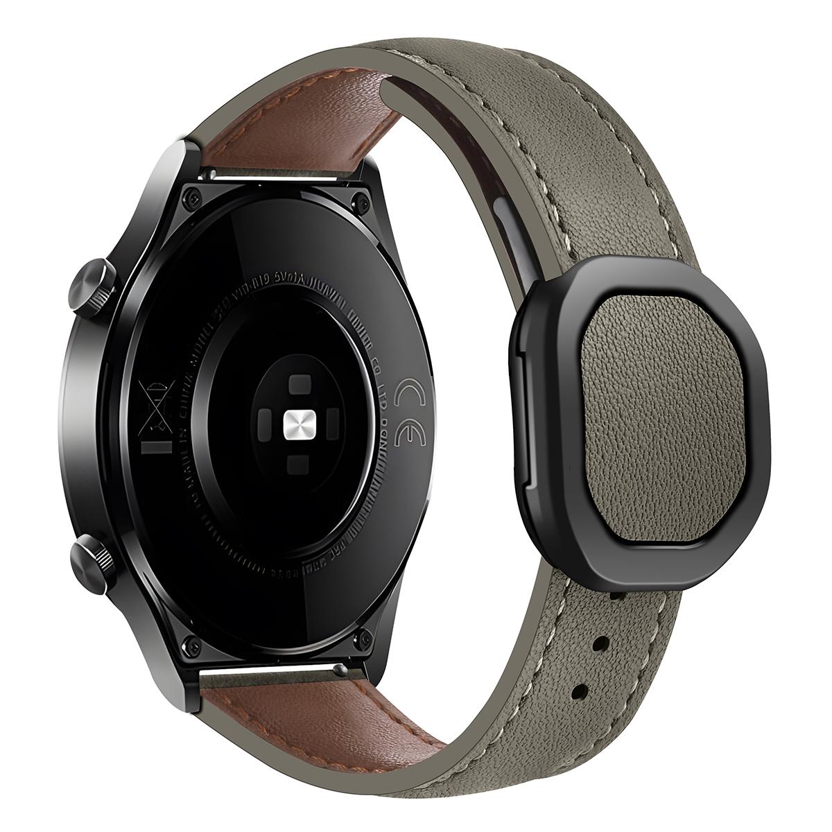 For Huawei Watch 4 Pro/4/GT 4 46mm Universal 22mm Magnetic Buckle Genuine Cow Leather Watch Strap Tan
For Huawei Watch 4 Pro/4/GT 4 46mm Universal 22mm Magnetic Buckle Genuine Cow Leather Watch Strap Tan