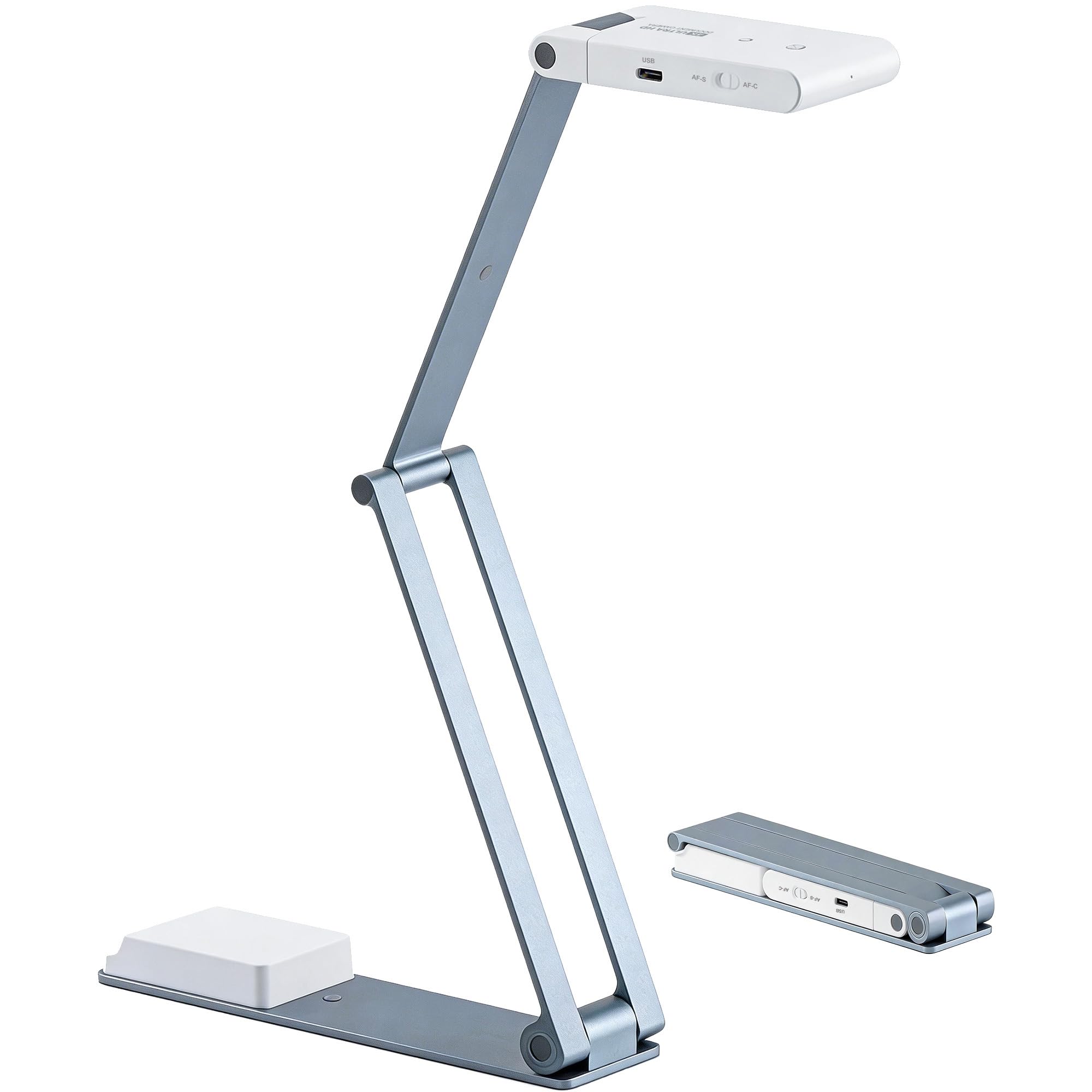 Shinove Document Camera with Zoom 4K Support: 16MP CMOS Sensor, 360-Degree Rotation Design, AI Voice Enhancement, Multilingual OCR Function, High-Perf
Shinove Document Camera with Zoom 4K Support: 16MP CMOS Sensor, 360-Degree Rotation Design, AI Voice Enhancement, Multilingual OCR Function, High-Perf