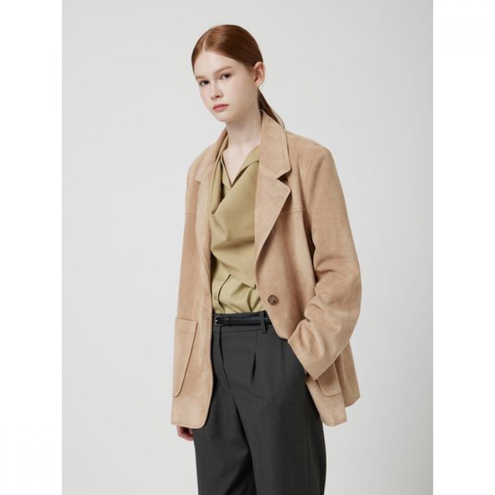 Cc Collect Faux Suede Single Jacket C254psf515 beige/55
Cc Collect Faux Suede Single Jacket C254psf515 beige/55