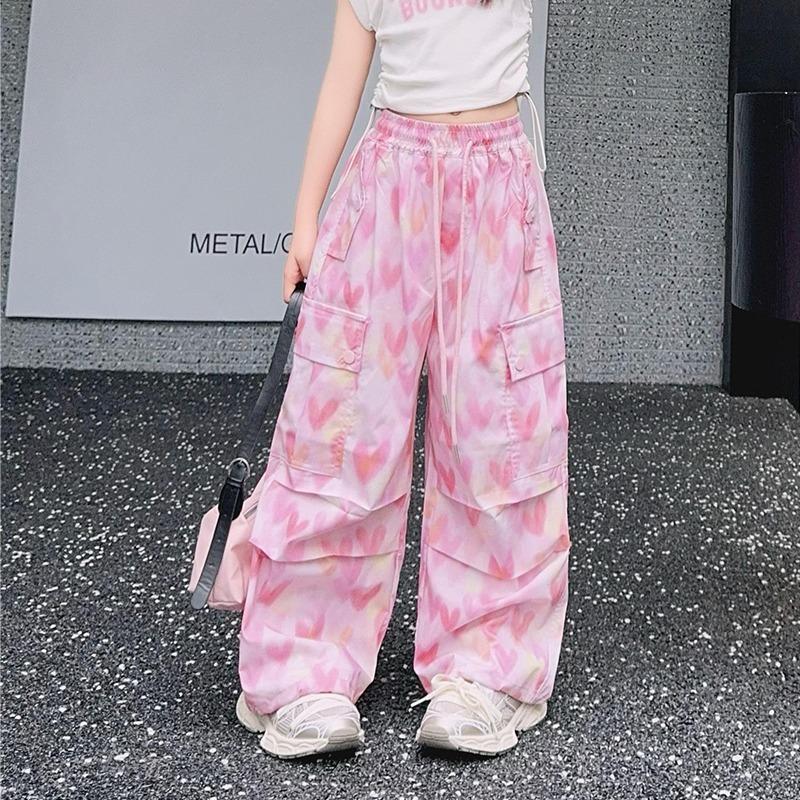 Girls Quick Drying Work Pants Summer Style Girls Love Thin Summer Wide Leg Pants Sweet Cool Casual Pants Ice Silk 170 рожевий
Girls Quick Drying Work Pants Summer Style Girls Love Thin Summer Wide Leg Pants Sweet Cool Casual Pants Ice Silk 170 рожевий