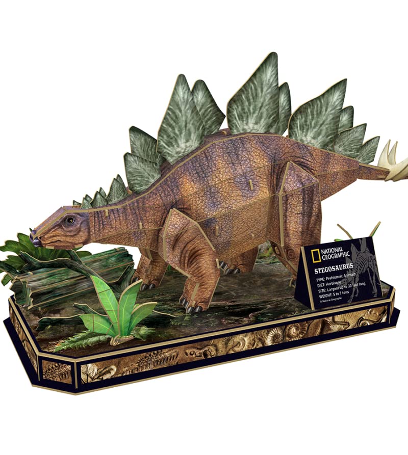 cubicfun National Geographic Dinosaur Series Papercraft Kit Diorama Dinosaur (Stegosaurus)
cubicfun National Geographic Dinosaur Series Papercraft Kit Diorama Dinosaur (Stegosaurus)