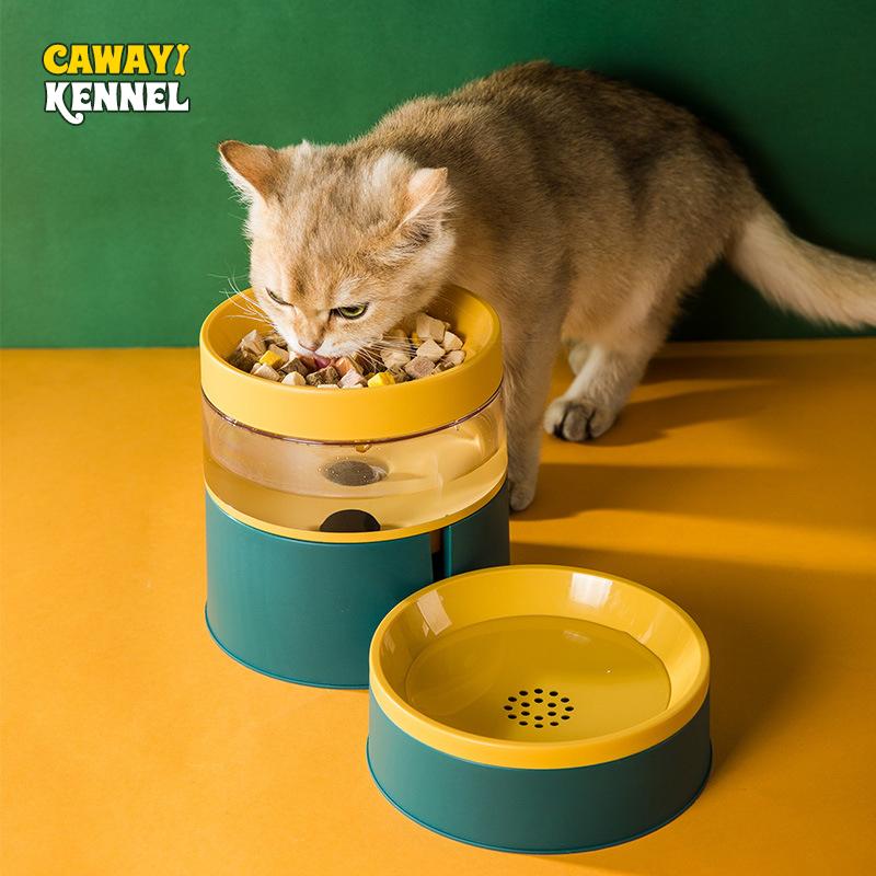 CAWAYI KENNEL Автоматическая кормушка для собак, поилка, миски для собак, кошек, антиопрокидывающаяся, разделенная конструкция для домашних животных, миска для еды + миска для воды
CAWAYI KENNEL Автоматическая кормушка для собак, поилка, миски для собак, кошек, антиопрокидывающаяся, разделенная конструкция для домашних животных, миска для еды + миска для воды