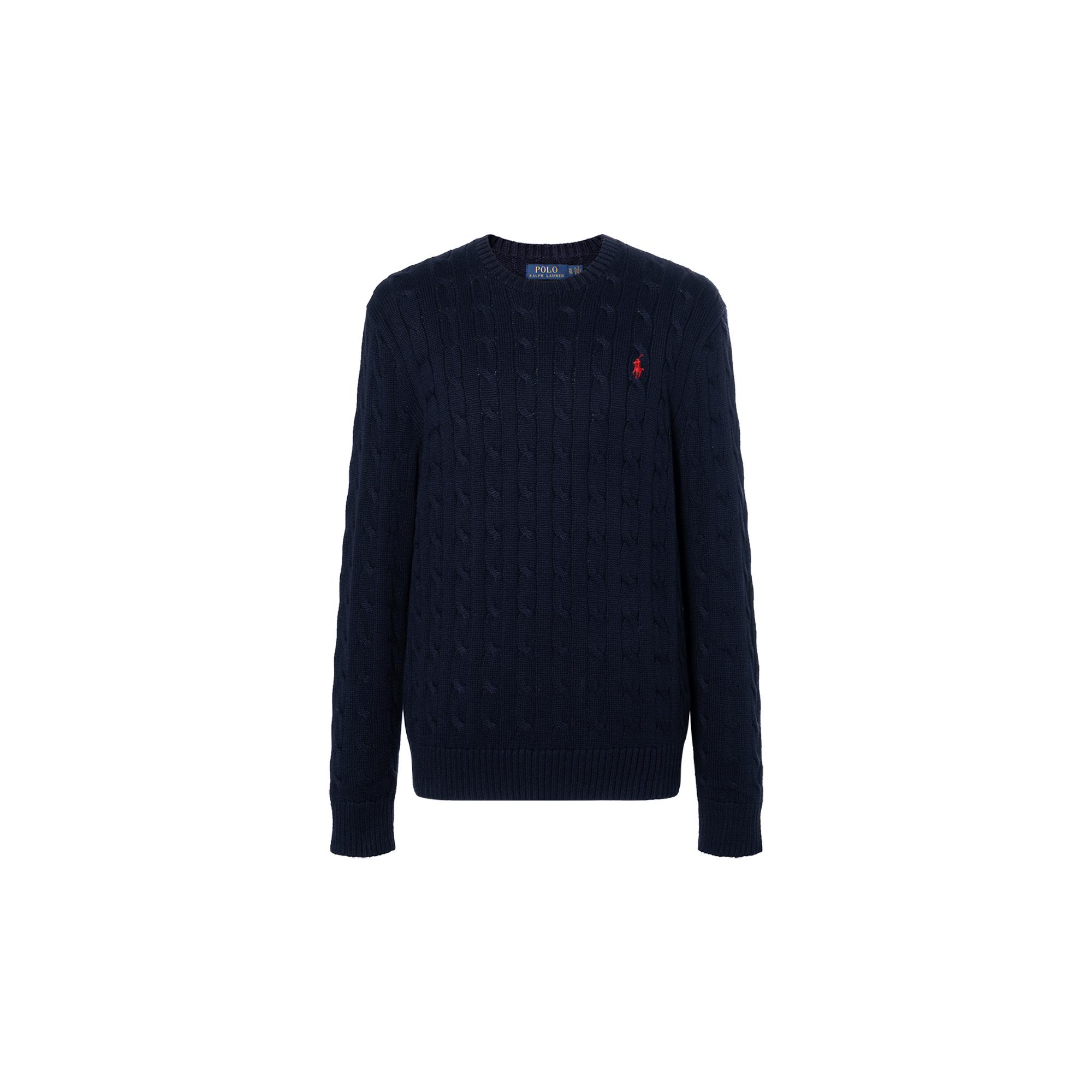 Polo Ralph Lauren Logo Solid Color Cable Knit Sweater Men sweater Navy-Blue MNPOSWE16810181-B82 XXL
Polo Ralph Lauren Logo Solid Color Cable Knit Sweater Men sweater Navy-Blue MNPOSWE16810181-B82 XXL