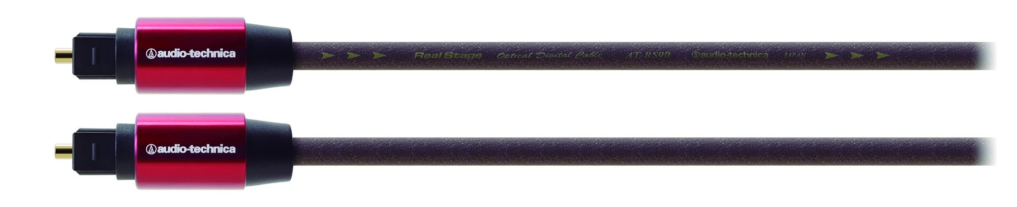 Audio Technica Optical Digital Cable TOS Link Heat Resistant Noise Resistant Car Small Plug Made in Japan AT-RS90/0.7 0.7m
Audio Technica Optical Digital Cable TOS Link Heat Resistant Noise Resistant Car Small Plug Made in Japan AT-RS90/0.7 0.7m