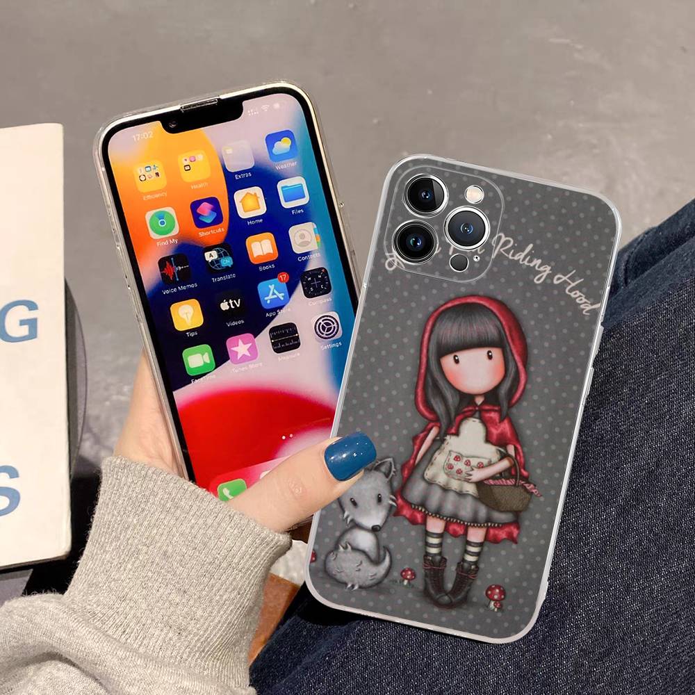 Cute Gorjusses Cartoon S-Santoro Phone Case For IPhone 17 16 15 14 13 11 12 Pro Max 16 Plus Transparent iPhone 17 Air
Cute Gorjusses Cartoon S-Santoro Phone Case For IPhone 17 16 15 14 13 11 12 Pro Max 16 Plus Transparent iPhone 17 Air
