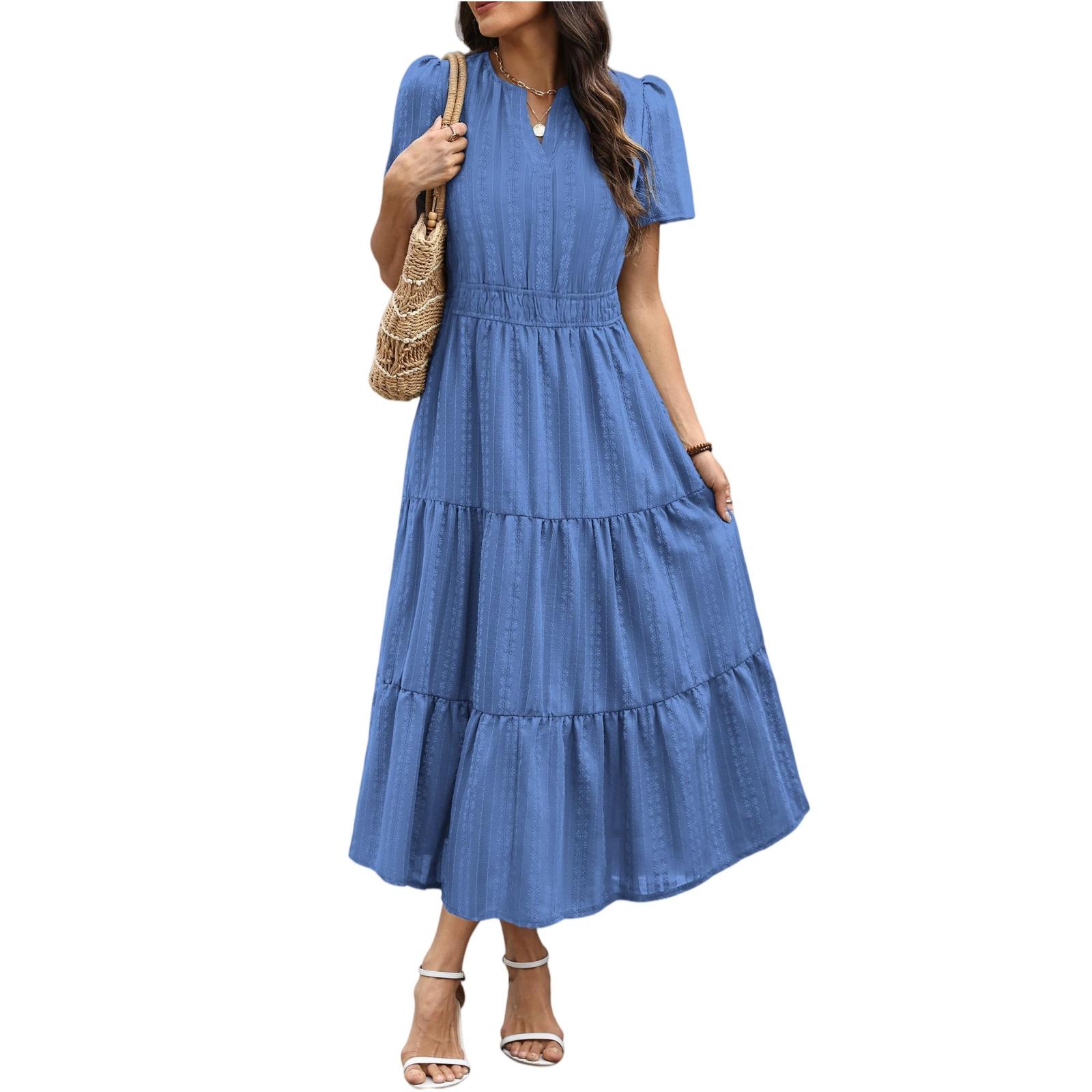 Women s Fashionable Casual -color Dress XXL синий
Women s Fashionable Casual -color Dress XXL синий