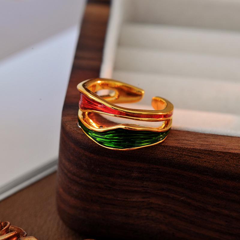 Retro Gold-Plated Irregular Drip Oil Ring - Minimalist European American Design for Index Finger. золотой
Retro Gold-Plated Irregular Drip Oil Ring - Minimalist European American Design for Index Finger. золотой