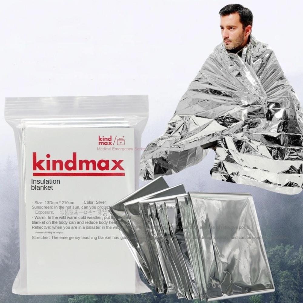 1 Pack Thermal Silver Foil Blanket Durable Camping Blanket Reflective Emergency Blanket Outdoor 1 Pack
1 Pack Thermal Silver Foil Blanket Durable Camping Blanket Reflective Emergency Blanket Outdoor 1 Pack