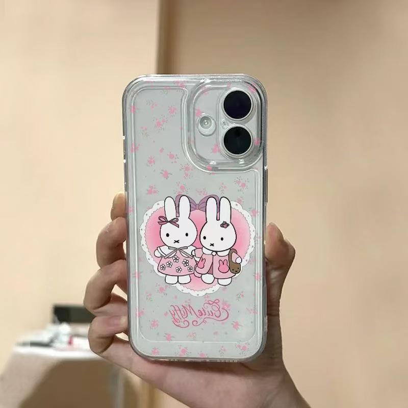 Little Rabbit Clear Protective Phone Case for Apple iPhone 17 Pro Max, 16 Pro, 15, 13P, and XS - Anti-Drop Design Apple 17 Pro
Little Rabbit Clear Protective Phone Case for Apple iPhone 17 Pro Max, 16 Pro, 15, 13P, and XS - Anti-Drop Design Apple 17 Pro