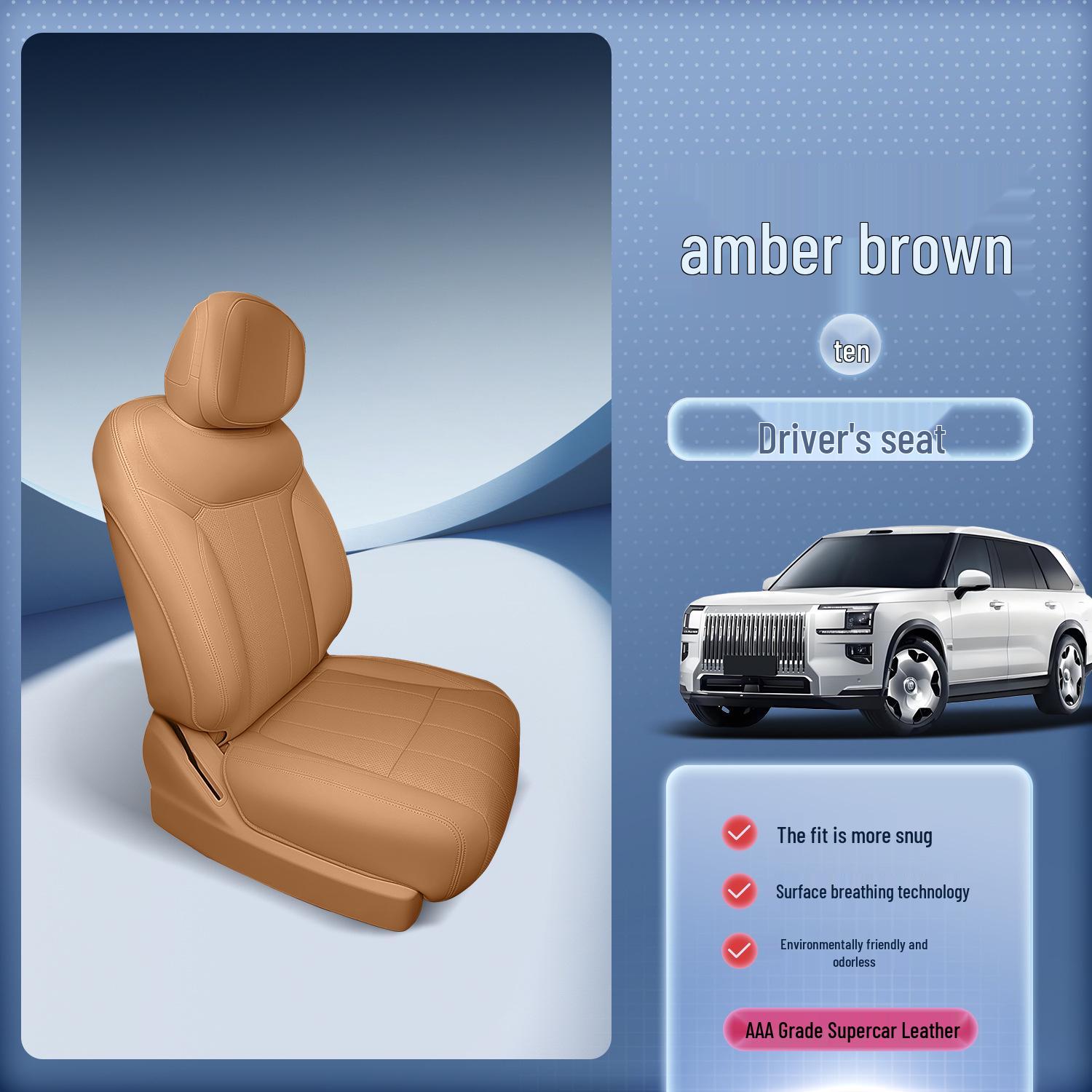 Zeekr 9X All-Season Seat Covers: Universal Fit for 25 Models, Full Coverage Car Interior Accessories.
Zeekr 9X All-Season Seat Covers: Universal Fit for 25 Models, Full Coverage Car Interior Accessories.