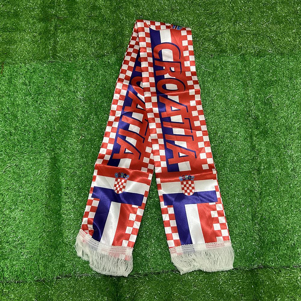 Croatia Scarf 14x135cm Double-sided Printed Croatia Flag Satin Croatian Scarf Suitable for 2026 world cup Sports Events 14x135cm
Croatia Scarf 14x135cm Double-sided Printed Croatia Flag Satin Croatian Scarf Suitable for 2026 world cup Sports Events 14x135cm