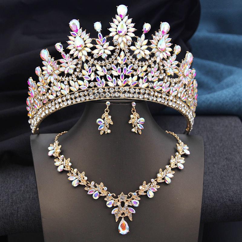 High Opal Pink Tiaras and Necklace Earrings Bridal Jewelry Sets for Women Brides Wedding Crown Prom Birthday Costume Accessories
High Opal Pink Tiaras and Necklace Earrings Bridal Jewelry Sets for Women Brides Wedding Crown Prom Birthday Costume Accessories