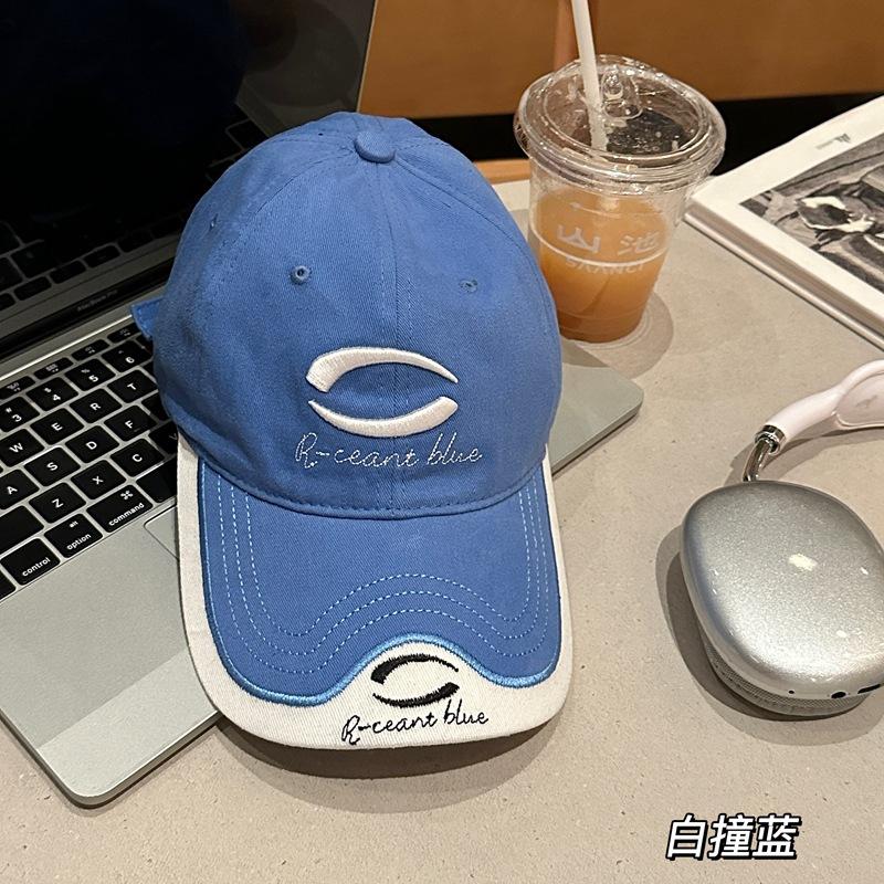 Hat millennial color matching retro baseball cap vibe style personalized street couple cap M(56-58cm)
Hat millennial color matching retro baseball cap vibe style personalized street couple cap M(56-58cm)