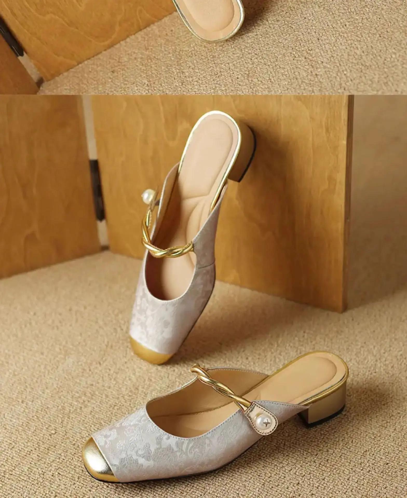 Satin Luxury Square Toe High Heels Women Fashion Designer Sandals Woman Green Slingback Party Dress Shoes Muller Pumps female 36
Satin Luxury Square Toe High Heels Women Fashion Designer Sandals Woman Green Slingback Party Dress Shoes Muller Pumps female 36