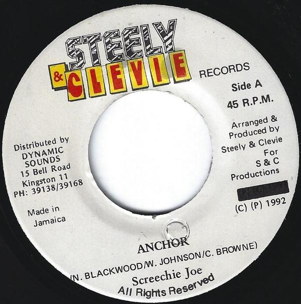 7-дюймовая пластинка SCREECHIE JOE - Anchor NONE Steely & Clevie 1992 Ямайка Регги, Ска и Даб Б/У
7-дюймовая пластинка SCREECHIE JOE - Anchor NONE Steely & Clevie 1992 Ямайка Регги, Ска и Даб Б/У