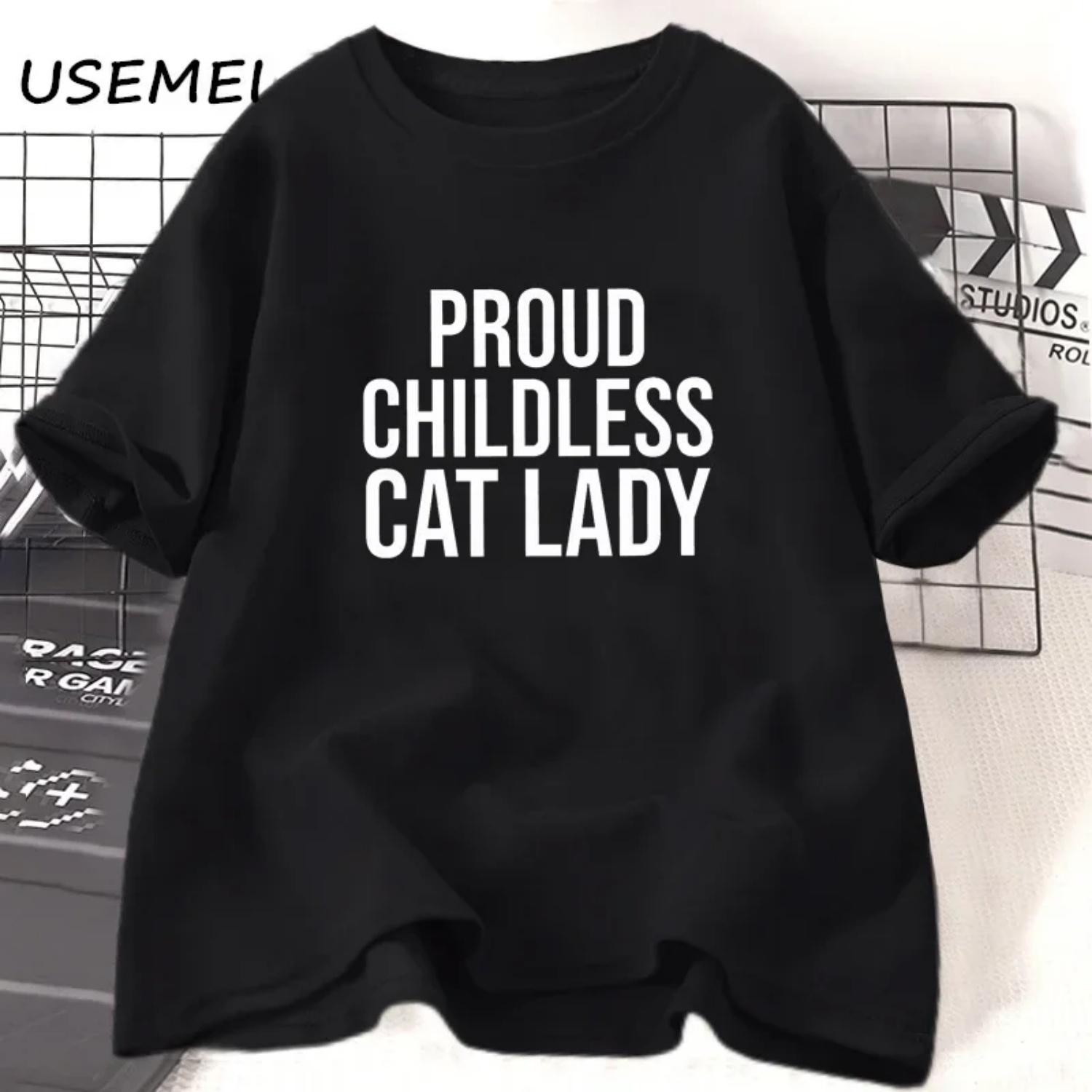 Proud Childless Cat Lady Voting Kamala Tee Shirt Casual Cotton Short Sleeve Feminist Cat T-shirt Graphic Printed Tshirts Clothes XXXXXL чорний
Proud Childless Cat Lady Voting Kamala Tee Shirt Casual Cotton Short Sleeve Feminist Cat T-shirt Graphic Printed Tshirts Clothes XXXXXL чорний
