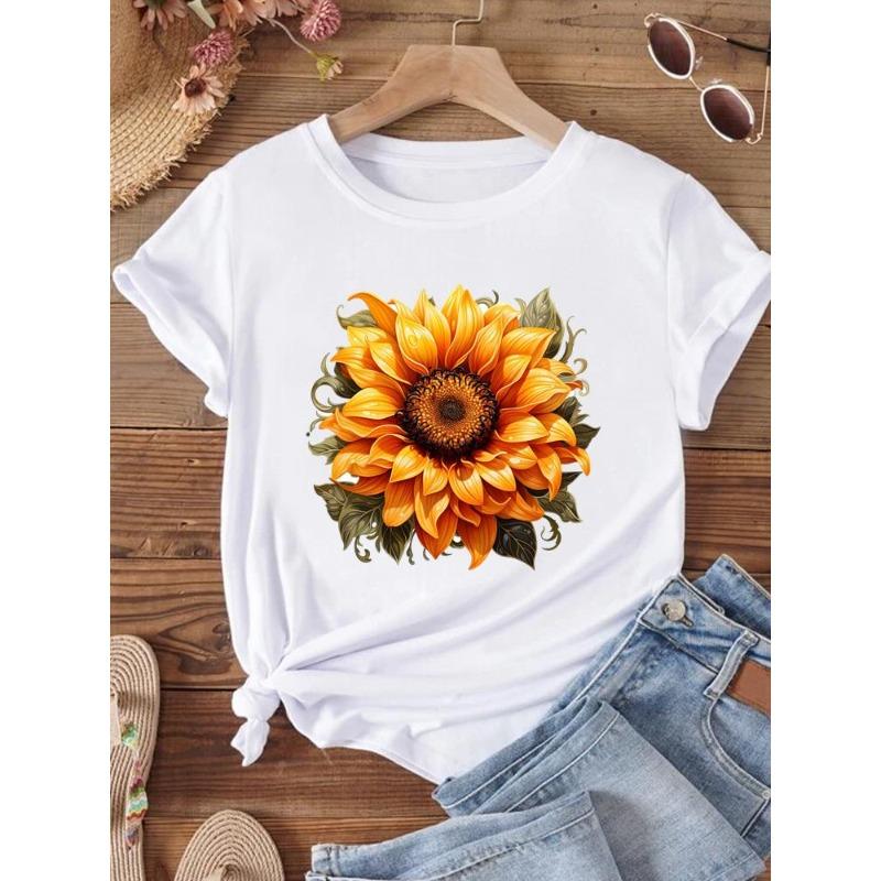 (European Size) Fashion Women Flower Cactus Plant Trend Cute Short Sleeve Clothing Casual T-shirt Female Print Lady Tee Top Graphic T-shirts 4XL
(European Size) Fashion Women Flower Cactus Plant Trend Cute Short Sleeve Clothing Casual T-shirt Female Print Lady Tee Top Graphic T-shirts 4XL