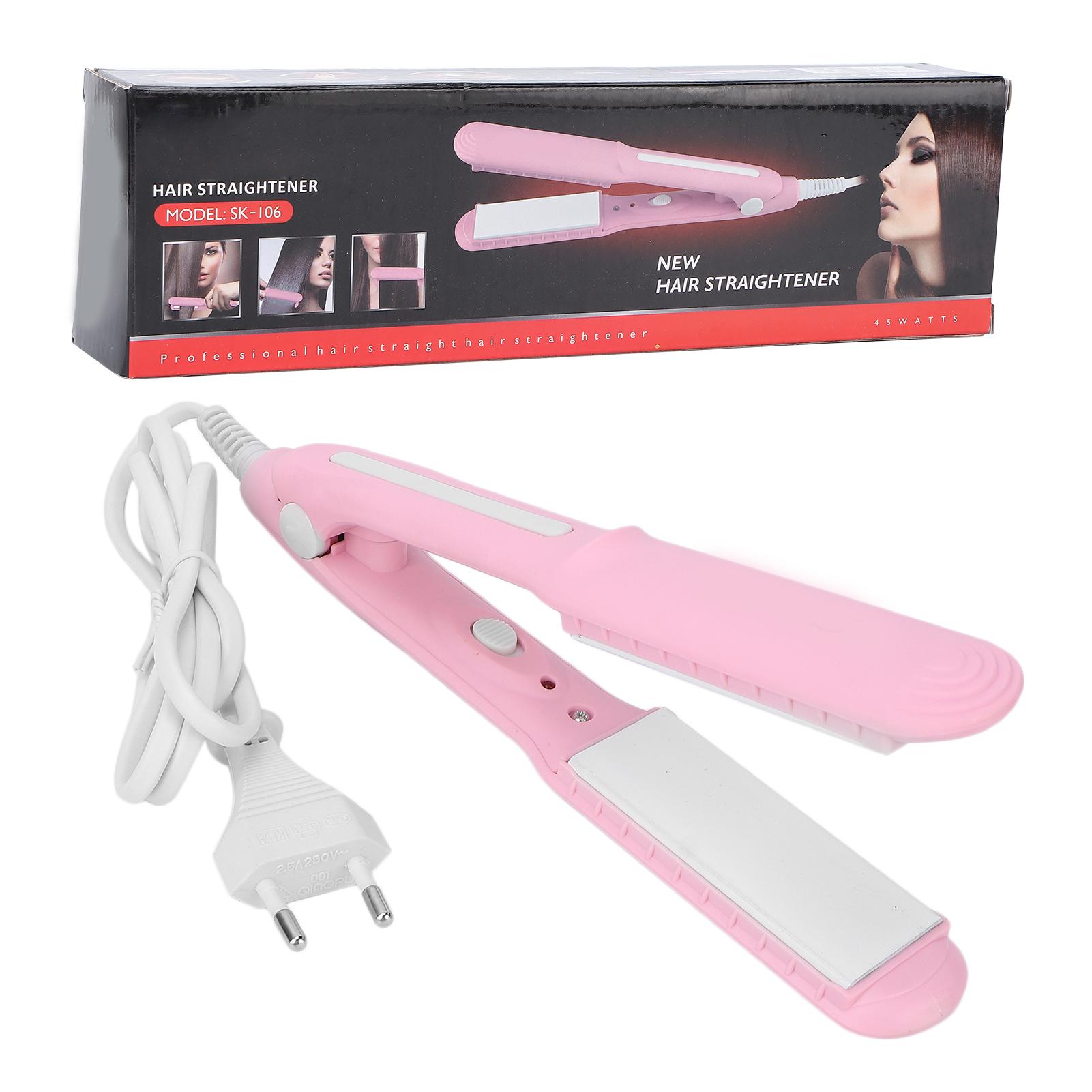 Випрямляч для волосся Professional Heating Straightening Flat Iron EU Plug 100‑240V Pink
Випрямляч для волосся Professional Heating Straightening Flat Iron EU Plug 100‑240V Pink