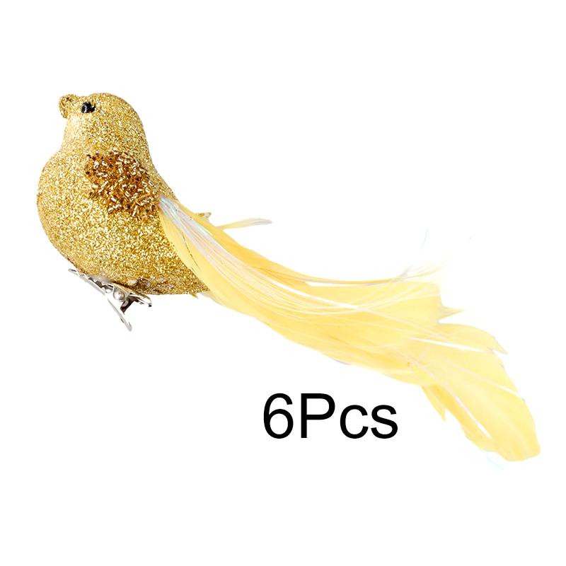 6 шт. креативная стильная искусственная птица садовое украшение рождественский декор подвесной кулон
6 шт. креативная стильная искусственная птица садовое украшение рождественский декор подвесной кулон