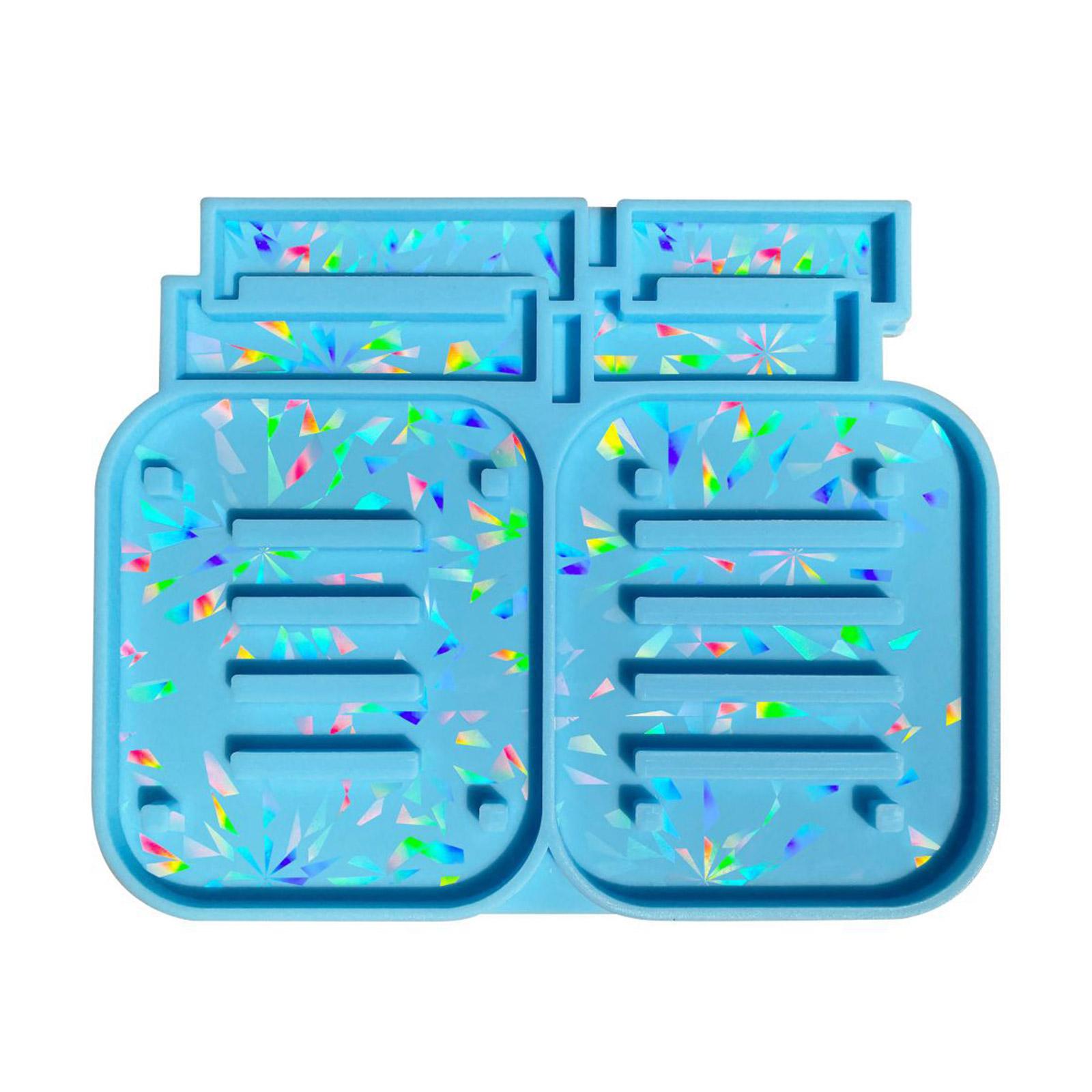 Holographic Coaster Storage Box Mold Coasters Holder Resin Mold Silicone Coaster Storage Rack Mold for DIY Crafts 1
Holographic Coaster Storage Box Mold Coasters Holder Resin Mold Silicone Coaster Storage Rack Mold for DIY Crafts 1
