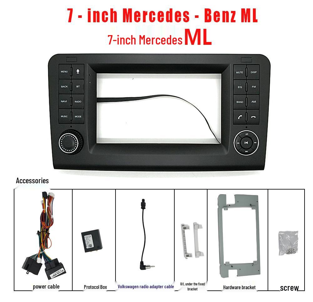 7-inch Car Navigation Panel for Mercedes ML: Versatile Control Frame
7-inch Car Navigation Panel for Mercedes ML: Versatile Control Frame