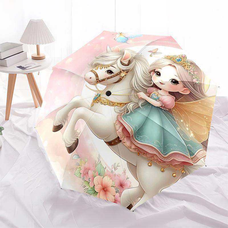 Unicorn Fantasy Fairy Umbrella: Automatic Opening/Closing, Foldable Design, Outdoor Use, Perfect Gift for Fans and Travelers0104176a
Unicorn Fantasy Fairy Umbrella: Automatic Opening/Closing, Foldable Design, Outdoor Use, Perfect Gift for Fans and Travelers0104176a