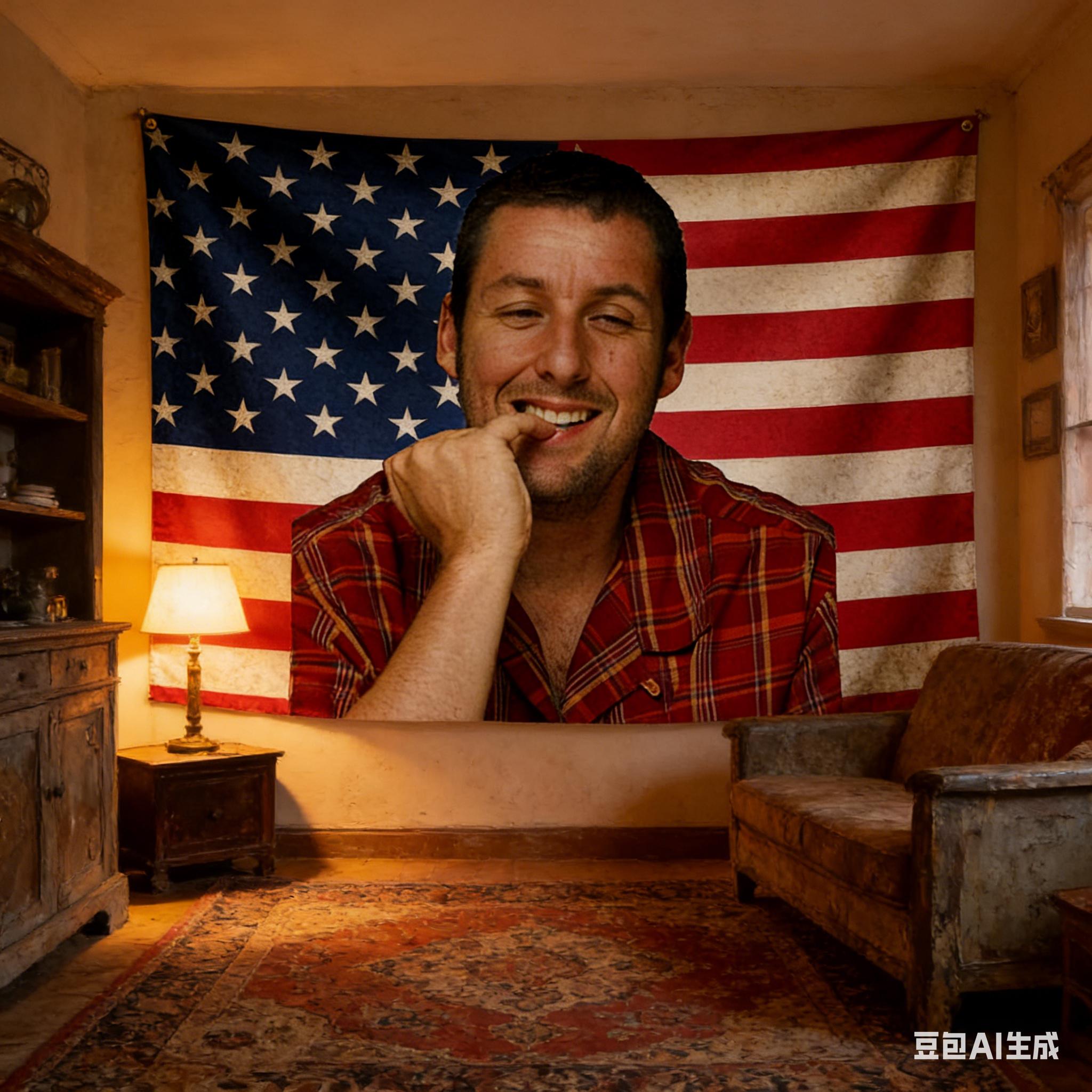 Adam Sandler Tapestry Multiple Sizes HD Print Pink American Flag Celebrity Crush Soft Polyester Bedroom Wall Decor Teen Gift 74x94cm(29x37in)
Adam Sandler Tapestry Multiple Sizes HD Print Pink American Flag Celebrity Crush Soft Polyester Bedroom Wall Decor Teen Gift 74x94cm(29x37in)
